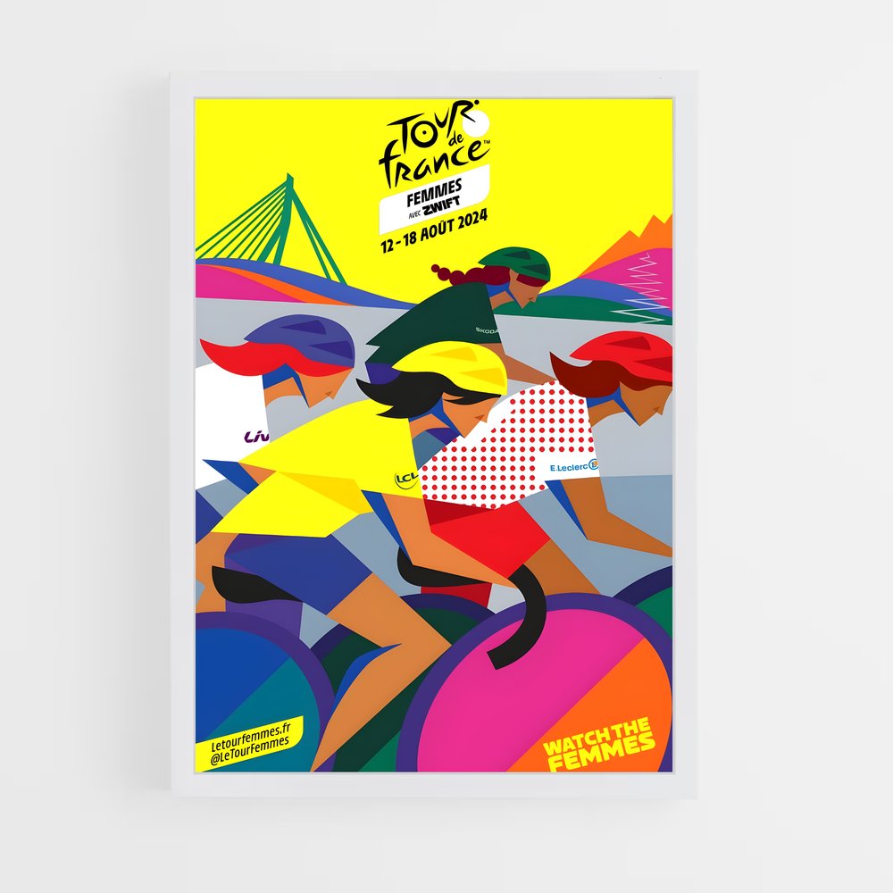 Poster Les Championnes du Cyclisme (vue 3)